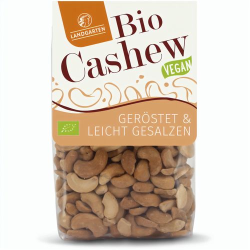 Bio Cashews geröstet gesalzen (160g) (Art.-Nr. CA310142) - Geröstete und gesalzene Cashewkerne