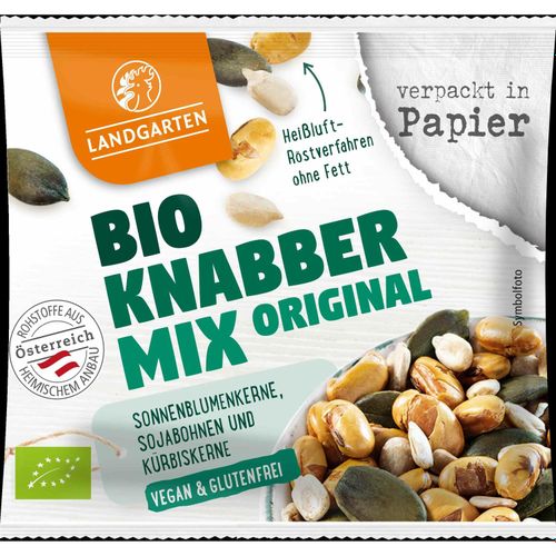 Bio Knabber Mix Original (10g) (Art.-Nr. CA520040) - Mischung aus gerösteten und gesalzene...