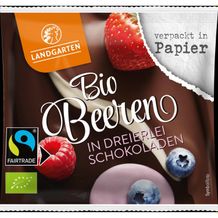 Bio Beeren in Dreierlei Schokoladen (15g) (bunt) (Art.-Nr. CA825645)