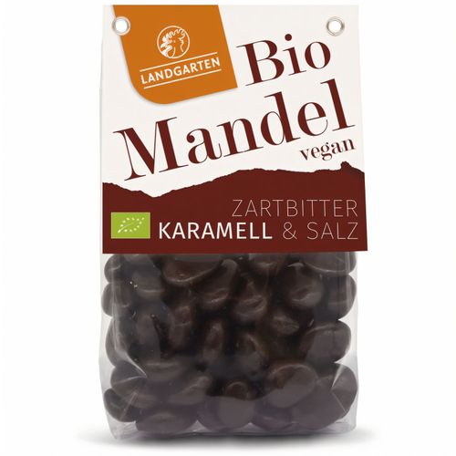 Bio Mandeln geröstet ZB Karamell (170g) (Art.-Nr. CA958204) - Geröstete und gesalzene Mandeln umhüll...