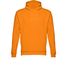 THC PHOENIX. Sweatshirt (unisex) mit Kapuze aus Baumwolle und Polyester (orange) (Art.-Nr. CA000929)