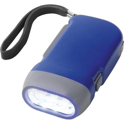 EDDIE. Dynamo Taschenlampe mit 3-LEDs (Art.-Nr. CA003262) - Dynamo Taschenlampe mit 3-LEDs und...