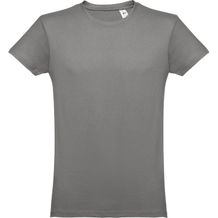 THC LUANDA. Herren-T-Shirt aus Baumwolle im Schlauchformat (Grau) (Art.-Nr. CA005071)