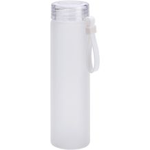 WILLIAMS. Flasche aus Borosilikatglas und Deckel aus AS 470 mL (weiß) (Art.-Nr. CA010113)