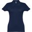 THC EVE. Damen Poloshirt (blau) (Art.-Nr. CA013989)