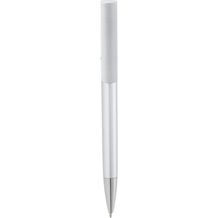 TECNA. Kugelschreiber mit metallischer Oberfläche (Satinsilber) (Art.-Nr. CA019576)