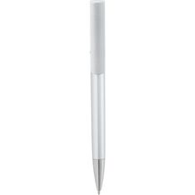 TECNA. Kugelschreiber mit metallischer Oberfläche (Satinsilber) (Art.-Nr. CA019576)