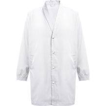 THC MINSK WH. Kittel aus Baumwolle und Polyester für Arbeitskleidung. Weiße Farbe (weiß) (Art.-Nr. CA022566)