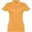 THC EVE. Damen Poloshirt (dunkelgelb) (Art.-Nr. CA029697)