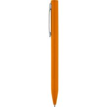 WASS. Aluminium-Kugelschreiber mit Drehmechanik (orange) (Art.-Nr. CA037441)