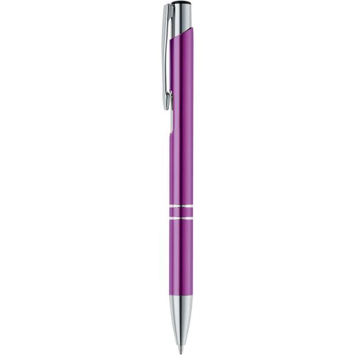 BETA. Aluminium-Kugelschreiber mit Clip (Art.-Nr. CA041286) - Kugelschreiber aus Aluminium mit Clip...
