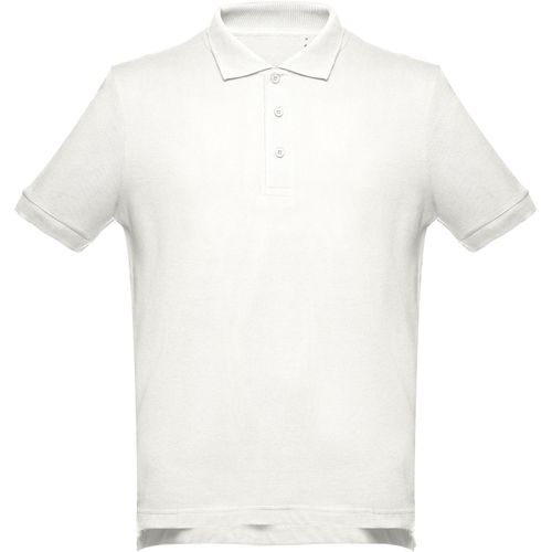 THC ADAM. Kurzarm-Poloshirt aus Baumwolle für Herren (Art.-Nr. CA050160) - Herren Poloshirt aus Piqu&eacute, Stoff...