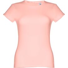 THC SOFIA. Tailliertes Damen-T-Shirt (lachs) (Art.-Nr. CA067821)