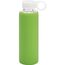 DHABI. Sportflasche aus Borosilikatglas 380 mL (hellgrün) (Art.-Nr. CA076491)