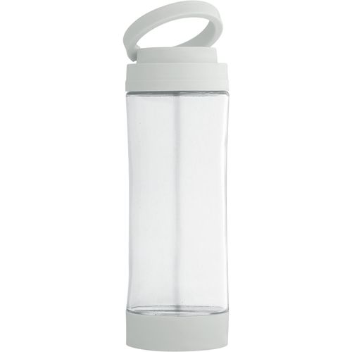 QUINTANA. Sportflasche aus Glas mit PP-Verschluss 390 ml (Art.-Nr. CA080108) - Trinkflasche aus Glas (390 mL) mit...
