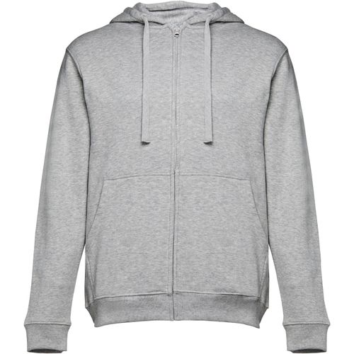 THC AMSTERDAM. Sweatshirt für Männer aus Baumwolle und Polyester (Art.-Nr. CA080532) - Herren Sweatjacke aus 50% Baumwolle und...