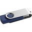 CLAUDIUS 8GB. USB-Stick 8 GB mit Metallclip (blau) (Art.-Nr. CA084060)
