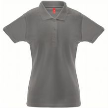 THC BERLIN WOMEN. Damen Poloshirt (Grau) (Art.-Nr. CA084954)