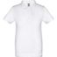 THC ADAM KIDS WH. Kurzärmeliges Poloshirt für Kinder (unisex). Farbe Weiß (weiß) (Art.-Nr. CA085548)