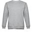 THC DELTA. Sweatshirt (unisex) aus Baumwolle und Polyester (hellgrau melliert) (Art.-Nr. CA085623)