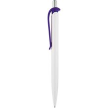 ANA. ABS-Kugelschreiber mit Clip (Violett) (Art.-Nr. CA085737)