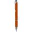 BETA PLASTIC. Kugelschreiber mit Clip aus Metall (orange) (Art.-Nr. CA088885)