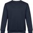 THC DELTA. Sweatshirt (unisex) aus Baumwolle und Polyester (dunkelblau) (Art.-Nr. CA090906)