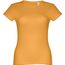 THC SOFIA. Tailliertes Damen-T-Shirt (dunkelgelb) (Art.-Nr. CA093055)