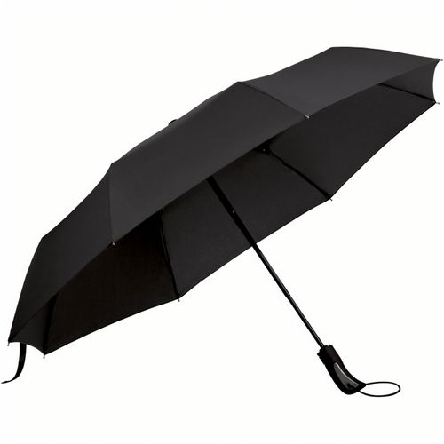 CAMPANELA. Regenschirm aus 190T Pongé mit automatischer Öffnung und Schließung (Art.-Nr. CA099084) - Automatik Taschenschirm aus 190T Pong...
