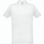 THC BERLIN WH. Kurzärmeliges Herren-Poloshirt. Farbe Weiß (weiß) (Art.-Nr. CA101057)