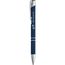 BETA SOFT. Kugelschreiber aus Aluminium mit Gummifinish (blau) (Art.-Nr. CA101554)