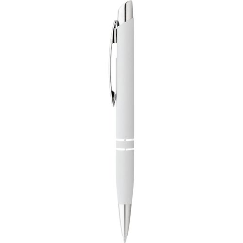 MARIETA SOFT. Aluminium-Kugelschreiber mit Clip (Art.-Nr. CA112897) - Kugelschreiber aus Aluminium mit Metallc...