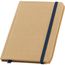 FLAUBERT. Notizbuch mit Hardcover aus Karton, 160 unlinierten (dunkelblau) (Art.-Nr. CA113551)
