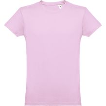 THC LUANDA. Herren-T-Shirt aus Baumwolle im Schlauchformat (lila) (Art.-Nr. CA114419)
