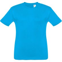 THC QUITO. Unisex Kinder T-shirt (wasserblau) (Art.-Nr. CA117629)