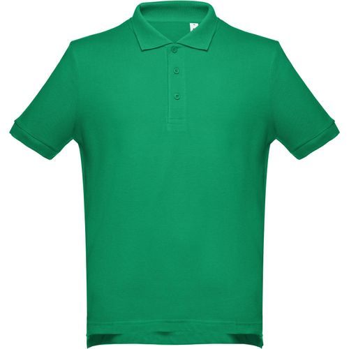 THC ADAM. Kurzarm-Poloshirt aus Baumwolle für Herren (Art.-Nr. CA117929) - Herren Poloshirt aus Piqu&eacute, Stoff...