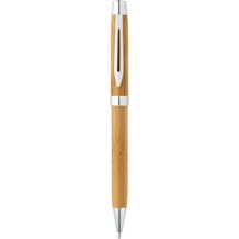 BAHIA. Bambus-Kugelschreiber mit Drehmechanik (natur) (Art.-Nr. CA121715)