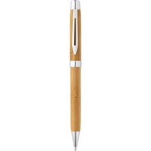 BAHIA. Bambus-Kugelschreiber mit Drehmechanik (natur) (Art.-Nr. CA121715)