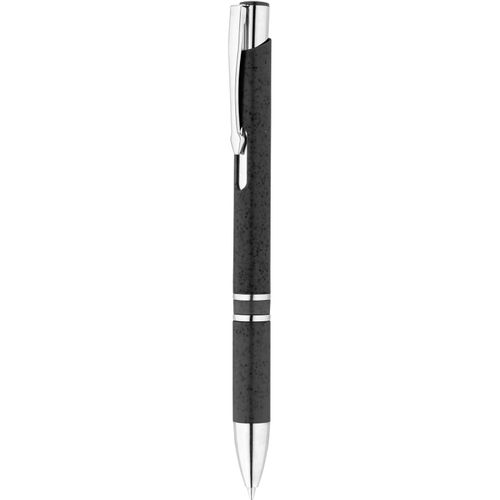 BETA WHEAT. Kugelschreiber aus Strohfaser und ABS mit Clip (Art.-Nr. CA121859) - Kugelschreiber aus Weizenstrohfaser und...
