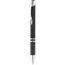 BETA WHEAT. Kugelschreiber aus Strohfaser und ABS mit Clip (Schwarz) (Art.-Nr. CA121859)