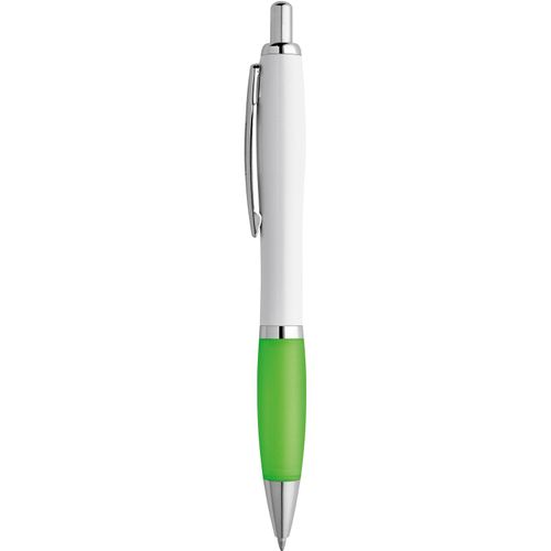 MOVE BK. Kugelschreiber mit Clip und Metall Applikationen (Art.-Nr. CA122131) - Kugelschreiber aus Metall mit Clip,...