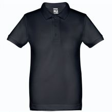 THC ADAM KIDS. Kurzärmeliges Baumwoll-Poloshirt für Kinder (unisex) (nachtblau) (Art.-Nr. CA129686)