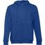 THC AMSTERDAM. Sweatshirt für Männer aus Baumwolle und Polyester (königsblau) (Art.-Nr. CA132421)