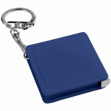 ASHLEY. Schlüsselanhänger mit Maßband (blau) (Art.-Nr. CA132738)
