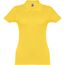 THC EVE. Damen Poloshirt (gelb) (Art.-Nr. CA137997)