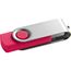 CLAUDIUS 8GB. USB-Stick 8 GB mit Metallclip (rosa) (Art.-Nr. CA140032)