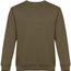 THC DELTA. Sweatshirt (unisex) aus Baumwolle und Polyester (khaki) (Art.-Nr. CA141616)