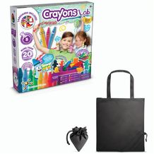 Crayon Factory Kit II. Lernspiel lieferung inklusive einer faltbaren geschenktasche aus 190T (Schwarz) (Art.-Nr. CA142945)