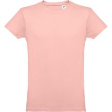 THC LUANDA. Herren-T-Shirt aus Baumwolle im Schlauchformat (lachs) (Art.-Nr. CA143471)