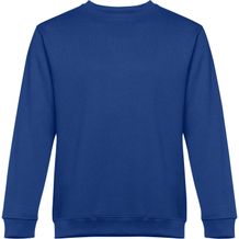 THC DELTA. Sweatshirt (unisex) aus Baumwolle und Polyester (königsblau) (Art.-Nr. CA144816)